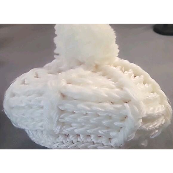 Vintage Betmar 1970s Off White Acrylic Hat 624 main image 6